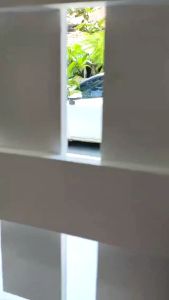 Pagar Kayu | Dekorasi Taman Minimalis | Pagar Kayu Pembatas | Pagar Teras Depan Rumah Ukuran 100 x 60 Cm