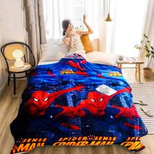 Selimut Bulu Halus Tebal 140x200 Motif Karakter Anak Termurah Berkualitas