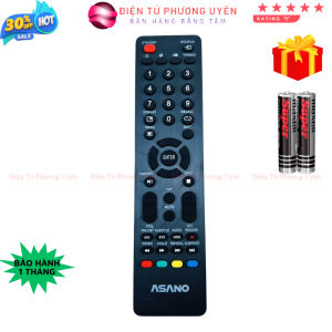 SKU399 - Remote điều khiển tivi Asano Mã 03 điều khiển TV Asano - Tặng kèm pin