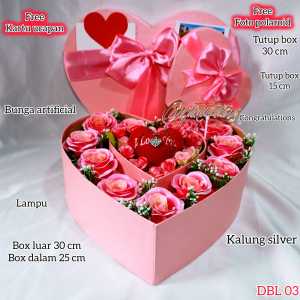 KADO ULANG TAHUN ROMANTIS ANNIVERSARY GIFT WISUDA BUKET BUNGA BLOOM BOX LOVE KADO ULANG TAHUN CEWEK ESTETIK ROMANTIS GIFT ROMANTIS PASANGAN HADIAH UNIK CEWEK
