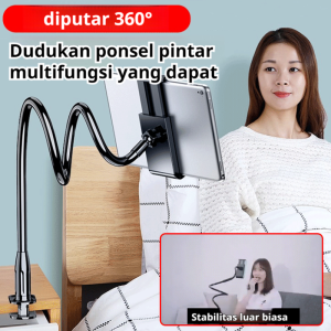 【COD】Penyangga Ponsel Portabel Untuk Orang Malas Penyandara Ponsel Dan Tablet Penyandara Ponsel Tempat Tidur 360 Derajat Dengan Dasar Spiral Penyandara Ponsel Tempat Tidur