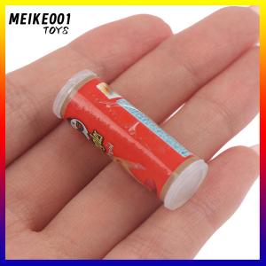 MEIKE001 ขวดมันฝรั่งทอดจำลอง1ชุด 3ชิ้นของเล่นอาหารในครัวขนาดเล็กสำหรับบ้านตุ๊กตา