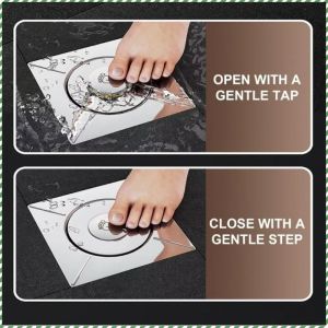 304 Stainless Steel Deodorant Floor Drain Toilet Sewer