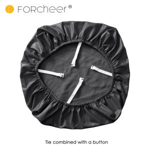 FORCHEER Waterproof PU Office Chair Cover Universal Stretch Computer Cushion Cover Anti Slip Anti Scratch Oil Proof Stain Resistant Wear Resistant Removable Washable Seat Cushion Cover for Chair