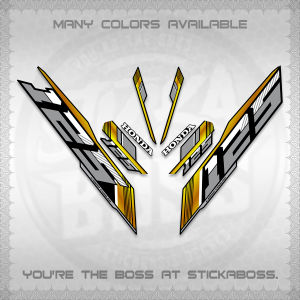 CLICK 125 V3 INDO DECALS (2024 SV 11-3A STYLE) STICKER KITS BY STICKABOSS