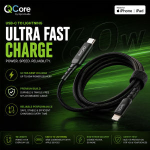 QCore by QyronLabs | USB-C for Lightning Cable #Qyron