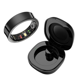 2025 Smart Ring for Health & Fitness - 5ATM Waterproof Activity Tracker with 24/7 HR & SpO2 Tracking Step Counter Sleep Multi-Sport Modes - Gift for Men/Women (Birthday/Valentines Day) Compatible with Android & iOS