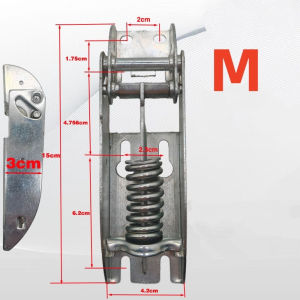 Freezer Door Spring Hinge Metal Freezer Door Hinge with Casing Fridge Essential Accessory