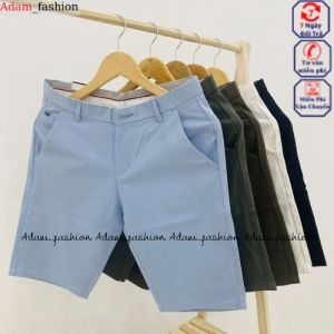 Quần Short Nam Tây Âu chất vải chéo bền đẹp quần sọt nam form body kiểu dáng Hàn Quốc Adam_fashion