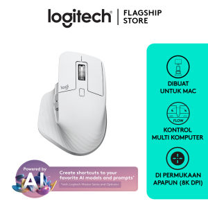 Logitech MX Master 3S Performance Mouse Wireless Bluetooth Quiet Click for Mac