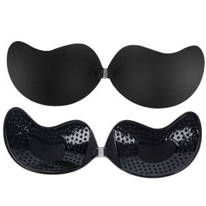 🔥🔥Womens Silicone Bra Mango Style Push Up Breast Stickers Breathable Female Breast Invisible Bra Chest Cover Self Adhesive Strapless Bra