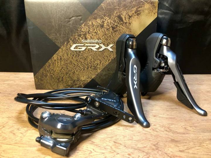 Freno A Disco Idraulico Posteriore Shimano GRX BR-RX810-R Per Bici Ciclocross, 140 Mm, Nero - Foto 2