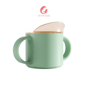 Cốc tập uống nước cho bé 2 giai đoạn chống đổ 150ml