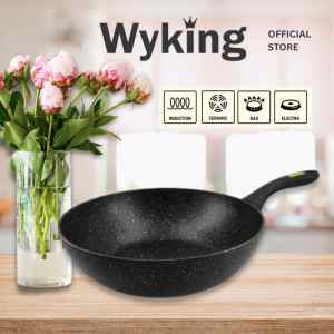 Wyking Solitaire Induction Wok Pan 30cm