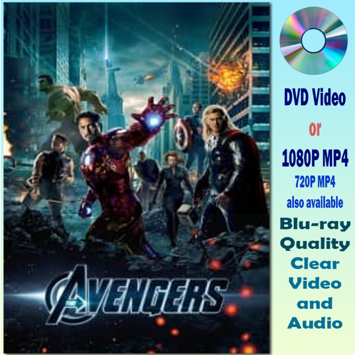 THE AVENGERS DVD 1080P | Lazada PH