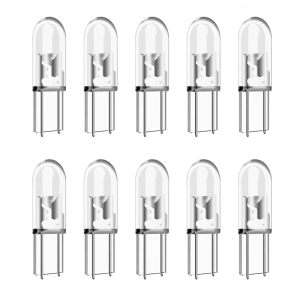 10pcs T5 LED Dashboard Bulbs Car Instrument Lights Enhances Visibility with Easy Plugs & Play Installation for Vehicles
