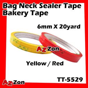 TT-5529 Bag Neck Sealer Tape / Bakery Tape / Sealer Tape / Bag Sealer Tape