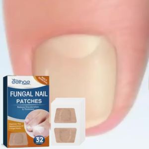 EELHOE Patch Perawatan Kuku Kaki Perawatan Onikomikosis Kuku Kaki Kuku Lunak Kuku Tumbuh ke Dalam Jenis Penebalan Perawatan Alur Kuku Cerah Patch