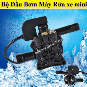 Bộ Đầu Bơm Máy Rửa xe mini
