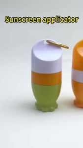 Roller Emulsion Application Packaging Bottle 100ml - Non-staining Hands Evenly Applies Sunscreen. Childrens Beach Outdoor Portable Leak-proof Filling Bottle