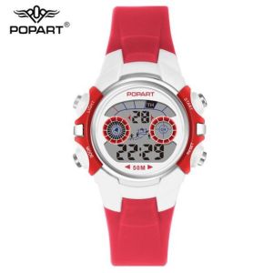 Đồng Hồ Điện Tử nhảy số Đeo Tay Trẻ Em Chống Nước Popart thương hiệu chính hãng.