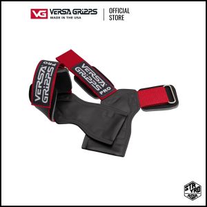 Versa Gripps® Pro Royal Red - Official Retailer. All In One Lifting Straps / Lifting Grips
