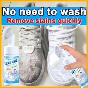 Japan Import  Shoes Foam Cleaner With Brush Head White Shoes Cleaner  Dry Clean Handy Shoe Cleaner