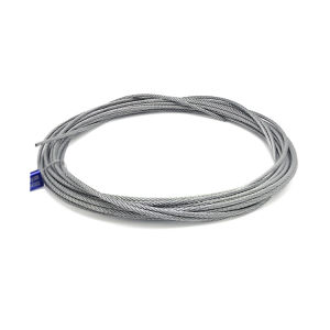 Vision Lifting 8 Gal Steel Cable 4mm-10mm IWR (Iorn Wire Rope Core) 50m Galvanized Steel Wire Rope Cable Wire