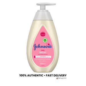Johnsons Pure and Gentle Baby Lotion 500mL Moisturizing Lotion for Soft and Smooth Baby Skin