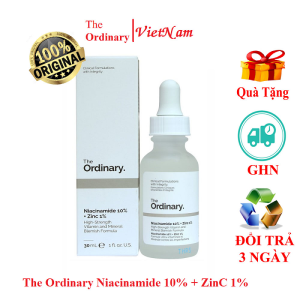 [HN] The ordinary niacinamide 10% + Zinc 1% Dung Tích 30ml/60ml - Giảm MụnThâmKiềm Dầu