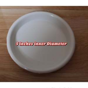 White Water Catcher for Pots Tray | Durable Plastic Plant Saucer | Water Drip Catcher for Indoor & Outdoor Plants