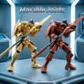 AODUOYAYA Assembled Titan 13 Action Figure Multi Joint Articulated Mech Robot Toy Collectible Display Fans. 