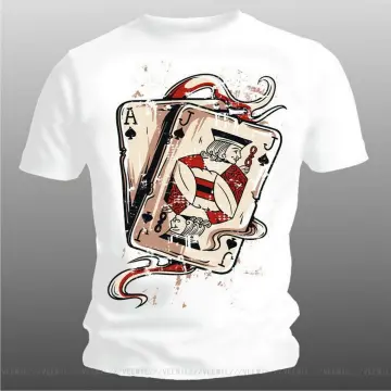 Bicycle cards t shirt on sale