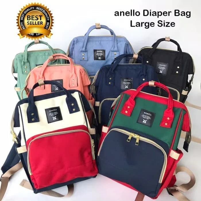 Tas Ransel Anello Diaper Bag Import Mommy Backpack Tas Susu