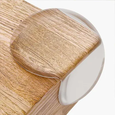 Safety Soft Transparent PVC Table Corner Furniture Protection Cover Children Anticollision