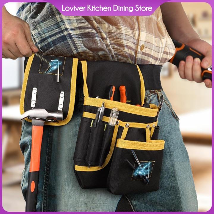 Loviver เข็มขัดเครื่องมือทำสวน 26 กระเป๋า คาดเอว