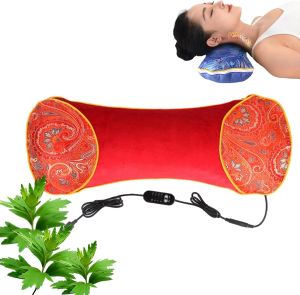 Gối ngải cứu điện gối thảo dược sưởi ấm chườm nóng cổ gáy bụng