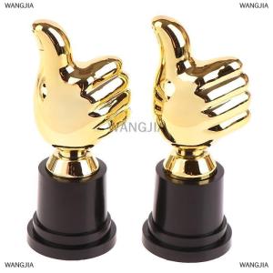 [COD] WANGJIA 1Pcs Mini Awards Trophies Reward Thumbs Trophy Toys Kids Competition Winner Prize For Children Party Favors