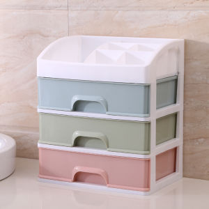 กล่องสำหรับจัดเก็บ กล่องลิ้นชัก เก็บอุปกรณ์ กล่องเก็บเครื่องสำอาง กล่องเก็บของอเนกประสงค์ เก็บอุปกรณ์เครื่องเขียน มี3ขนาดให้เลือก COD