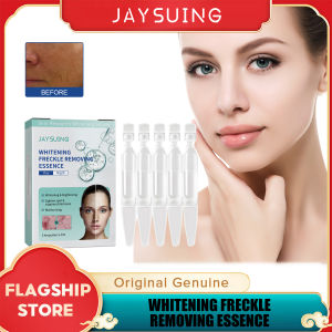 Jaysuing Whitening Freckle Removing Essence Remove Dark Spots Freckle Fade Pigmentation Melasma Brighten Melasma Moisturizing Fade Corrector Serum Skin Care Effective 2ml*5pcs