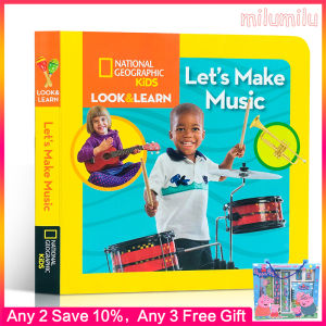 เนชั่นแนลจีโอกราฟฟิกเด็กๆให้ดู & เรียนรู้: มาทำหนังสือกระดานดนตรีกัน-สมุดวาดภาพระบายสีสำหรับเด็กโดยเนชั่นแนลจีโอกราฟฟิกเด็กหนังสือภาษาอังกฤษดั้งเดิม