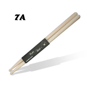Satu Pasang Stick Drum Kayu 5a /7a Stik Drum Aksesori Tip Oval Kayu Original Drumstick