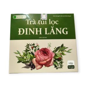 Trà Đinh Lăng túi lọc Hộp 50 túi lọc giúp An thần ngủ ngon giảm stress