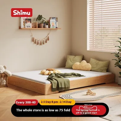 [Pre-order]Childrens tatami 2024 new single island or simple modern childrens Montessori platform bed