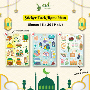 Stiker Pack Idul Fitri - Sticker Lebaran - Type B3