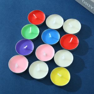 (Giá bán 1 viên) Nến viên tròn tealight C85 nến tròn trang trí lãng mạn TTNTC85