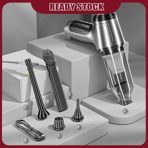 All-IN-1 Suction Blower Air Exhaust Cordless Car Vacuum Cleaner 12000pa Rechargeable Dual Use For Home And Car Wet & Dry Use Vacuum kereta 吸尘机
