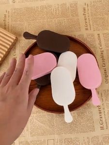 Ice-cream Squishy Toy Sensory Stress Relief Mochi Toy Simulation Decompression Toy Slow Rebound Toys