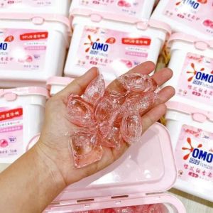 Hộp 50 viên giặt ô mô hương hoa