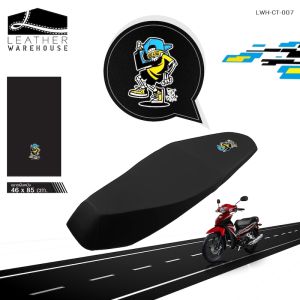 ผ้าหุ้มเบาะมอเตอร์ไซค์ ผ้าเบาะหนัง Raider/Sonic รุ่น LWC-CT-014